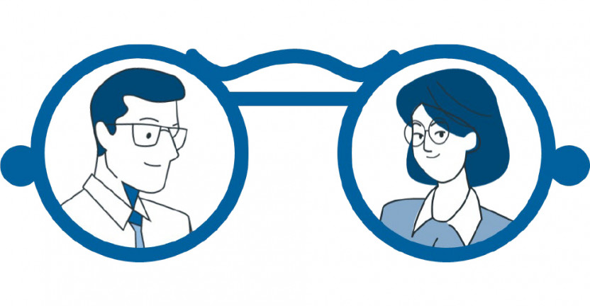 Население, использующее очки или контактные линзы